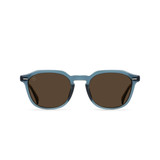 The Raen Clyve Sunglasses in the Absinthe and Vibrant Brown Polarized Colorway