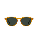 The Raen Clyve Sunglasses in the Honey and Green Polarized Colorway