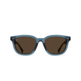 The Raen Myles Sunglasses in the Absinthe and Vibrant Brown Polarized Colorway
