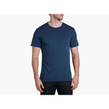 The Kuhl Men's Superair Short Sleeve Tee in Pirate Blue