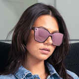 The Blenders Raspberry Wild Sunglasses