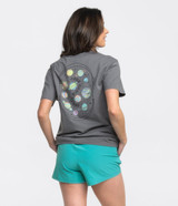 Southern Shirt Women's Lined Hybrid Shorts in Emerald City
