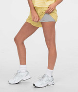 Southern Shirt Women's Lined Hybrid Shorts in Lemon Drop