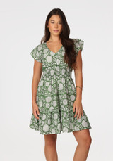 Dylan Women's Day Dress in magnolia colorway