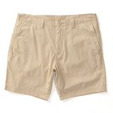 Duck Head Men's Harbor Performance Short Stone front view