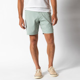 The Duck Head Men's Harbor 8" Performance Short in Shadow Green