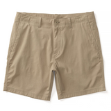 The Duck Head Men's Harbor 8" Performance Short in Khaki