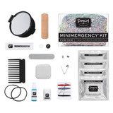 Pinch Provisions Glitter Bomb Minimergency Kit iridescent glitter pouch contents displayed