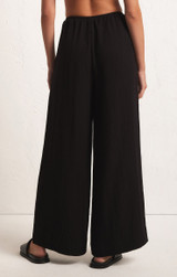 Z Supply Women's Soleil Pants in black colorway