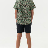 Burlebo Boys' Athletic Performance Shorts in Black