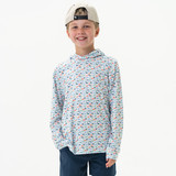 Burlebo Boys' Performance Hoodie in The Great Outdoors