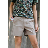 The Burlebo Boys' Everyday Performance Shorts in Cobblestone with Great Outdoors Pockets