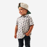 Burlebo Boys' Performance Polo Ducks and Dogs back