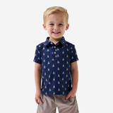 The Burlebo Boys' Performance Polo in Skate Dog