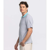 The Southern Shirt Men's Starboard Stripe Polo in Tropical Paradise colorway