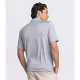 The Southern Shirt Men's Starboard Stripe Polo in Tropical Paradise colorway