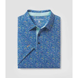The Southern Shirt Men's Happy Hour Printed Polo in Happy Hour colorway