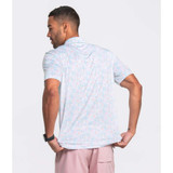 The Southern Shirt Men's Island Oasis Polo in Island Oasis colorway