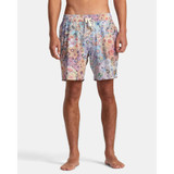 The RVCA Men's Sage Vaughn Hemp 17" Boardshorts in Multi Floral Print