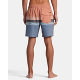 The RVCA Men's Atlas 17 inch Boardshorts in the Adobe Colorway