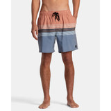 The RVCA Men's Atlas 17 inch Boardshorts in the Adobe Colorway