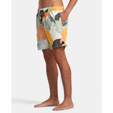 The RVCA Men's Perry 17" Boardshorts in Floral Print