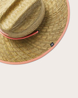 Hemlock Straw Lifeguard Hat - Guava