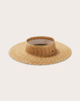 Hemlock Tropez Straw Visor Honeycomb side view