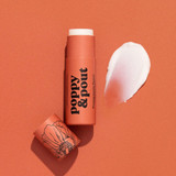 Poppy & Pout Lip Balm - Pomegranate Peach