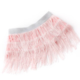 Shade Critters Girls' Fringe Skirt Cover Up in light pink colorway