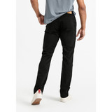 The DUER Men's No Sweat Relaxed Taper Pants in Black