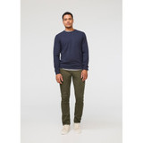 The DUER Men's No Sweat Relaxed Taper Pants in Army Green