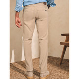 The Faherty Men's Stretch Terry 5 Pocket Pants in Desert Khaki