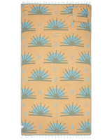 Sand Cloud Trestles 37" x 67" Beach Towel in blue colorway