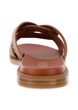 Mia Women's Poliana Sandals in cognac colorway