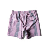 The Vissla Men's Medewi 16.5 inch Ecolastic Volley Shorts in the Dusty Rose Colorway