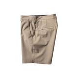 Vissla Men's Cutlap Eco Hybrid Walkshorts Khaki back view