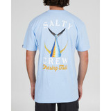 The Salty Crew Tailed Standard Tee in Light Blue