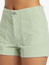 Roxy Women's Sessions Shorts in Laurel Green colorway