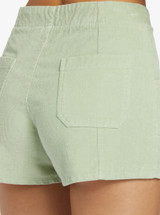 Roxy Women's Sessions Shorts in Laurel Green colorway