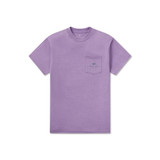 Southern Marsh Posted Pelican Seawash Pocket Tee Washed Berry front
