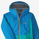 Patagonia Women's Boulder Fork Rain Jacket Subtidal Blue detail