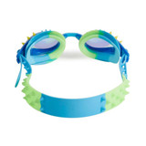 The Bling2o Boys' Nelly Spike Swim Goggles in Lockness Blue with Blue Nose