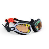 The Bling2o Boys' Megamouth Swim Goggles in Great Bite White