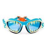 The Bling2o Boys' Megamouth Swim Goggles in Shark Tooth White