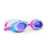The Bling2o Girls' Glimmering Swim Goggles in Crystal Violet