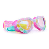 The Bling2o Girls' Sweethearts Swim Goggles in the I Luv Candy Colorway
