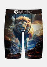 Ethika Men's Print Staple Boxer Briefs in Lion Hearted