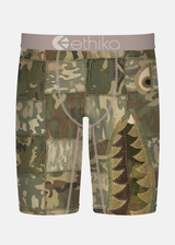 Ethika Men's Print Staple Boxer Briefs in Bomber Vintage Valor