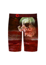 Ethika Boys' Staple Boxer Briefs in Crimson Orbit